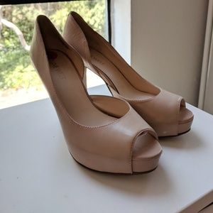 Nine West Nude Heels